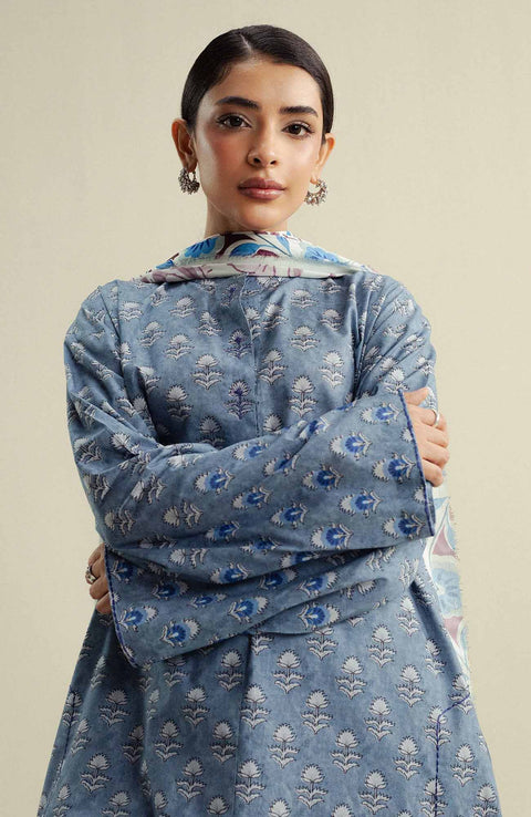 Zara_Shahjahan - Coco Prints'25 Vol-4 by Zara Shahjahan Printed Lawn Suits Unstitched 3 Piece - Summer Collection - aubranz.com