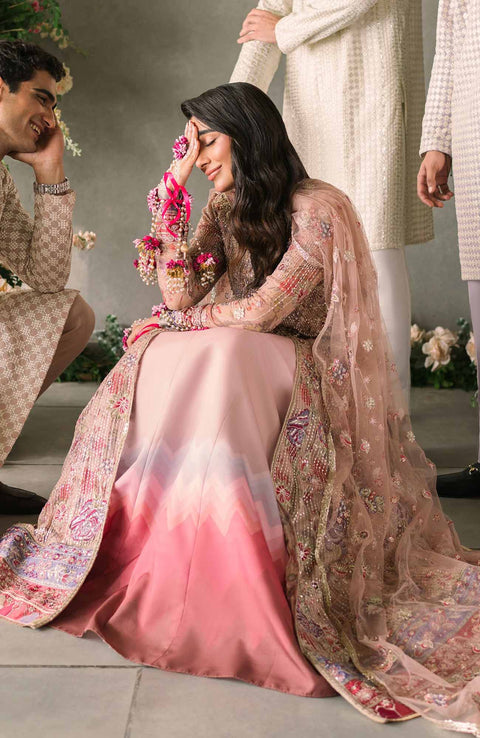 Mushq - Mastani Evening Luxury Chiffon'24 By Mushq Formal Suit Unstitched 3 Piece - aubranz.com