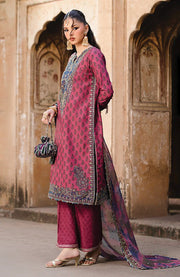 Xenia - Rumi Luxe'25 By Xenia Embroidered Chiffon Suit Unstitched 3 piece - Formal Collection - aubranz.com