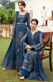 Flossie - Mehak Formals'24 By Flossia Unstitched 3 Piece Wedding formal Collection - aubranz.com