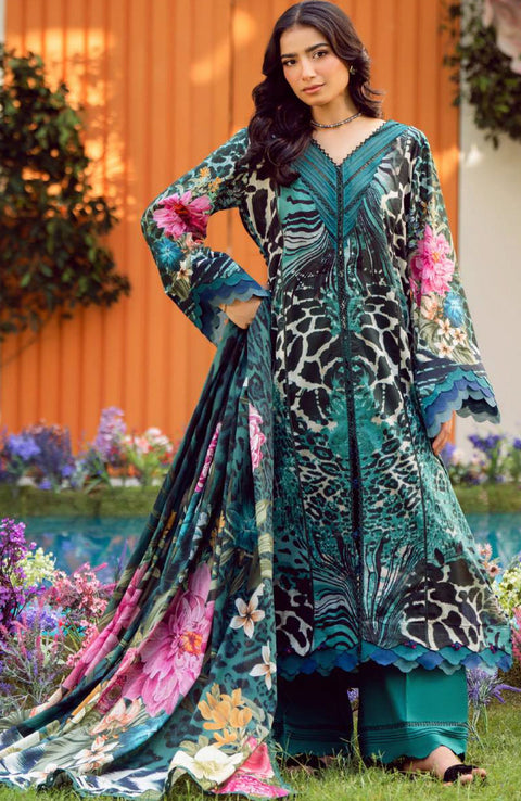 Elaf - Elaf Prints'25 Printed Lawn Suits Unstitched 3 Piece - Summer Collection - aubranz.com