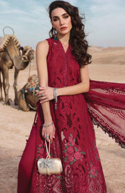 Mariab - Maria B Voyage a'Luxe x Morocco Luxury Lawn'25 Embroidered Suits Unstitched 3 Piece - Summer Collection - aubranz.com