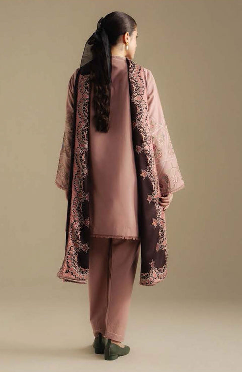 Zara_Shahjahan - COCO WINTER'25 BY ZARA SHAHJAHAN EMBROIDERED KHADDAR SUITS UNSTITCHED 3 PIECE - WINTER COLLECTION - aubranz.com