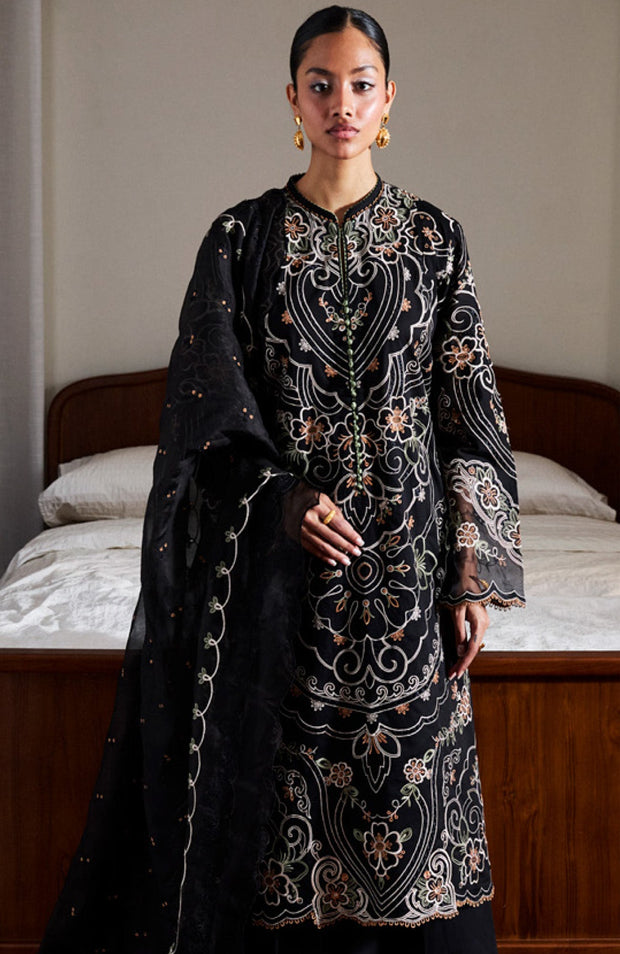 Zara_Shahjahan - Satori Lawn'25 By Zara Shahjahan Embroidered Suits Unstitched 3 Piece - Summer Collection - aubranz.com