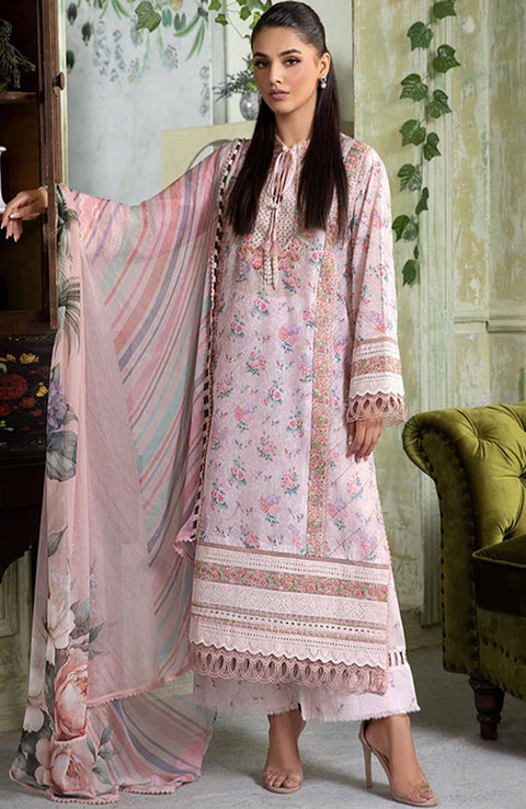 Sobia_Nazir - Sobia Nazir Vital'25 Vol 2 Embroidered Lawn Suits Unstitched 3 Piece - Summer Collection - aubranz.com