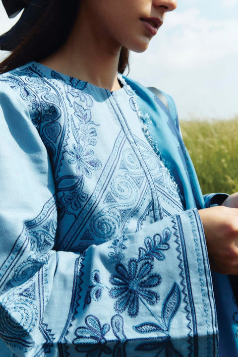 Zara_Shahjahan - COCO WINTER COLLECTION'24 BY ZARA SHAHJAHAN 3 PIECE UNSTITCHED WINTER COLLECTION - aubranz.com