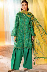 Mariab - Maria B M Basic Vol-1 Printed Lawn Suits Unstitched 3 Piece - Summer Collection - aubranz.com