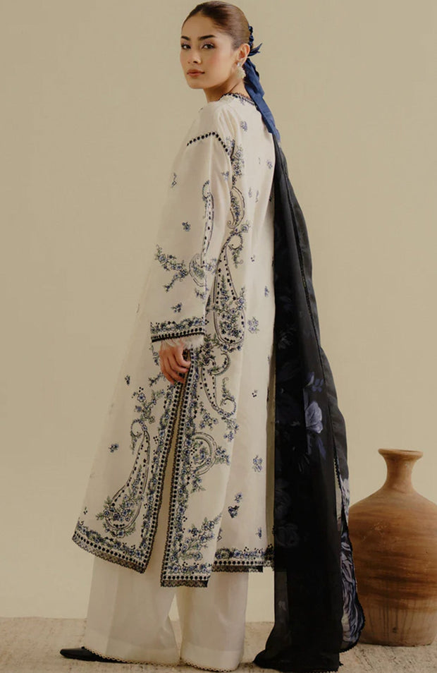 Zara_Shahjahan - Coco Lawn Drop Two'25 By Zara Shahjahan Embroidered Lawn Suits Unstitched 3 Piece - Summer Collection - aubranz.com