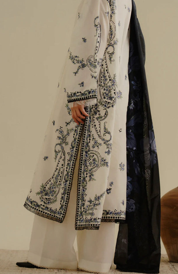 Zara_Shahjahan - Coco Lawn Drop Two'25 By Zara Shahjahan Embroidered Lawn Suits Unstitched 3 Piece - Summer Collection - aubranz.com
