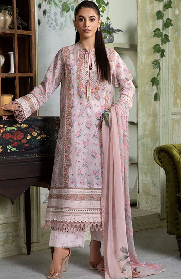 Sobia_Nazir - Sobia Nazir Vital'25 Vol 2 Embroidered Lawn Suits Unstitched 3 Piece - Summer Collection - aubranz.com