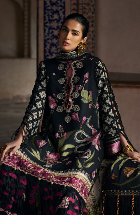 Elan - Elan Lawn'25 Embroidered Lawn Suits Unstitched 3 Piece - Summer Collection - aubranz.com