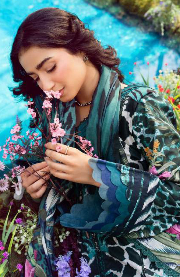 Elaf - Elaf Prints'25 Printed Lawn Suits Unstitched 3 Piece - Summer Collection - aubranz.com