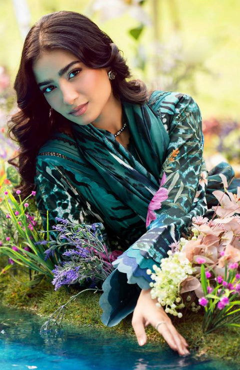 Elaf - Elaf Prints'25 Printed Lawn Suits Unstitched 3 Piece - Summer Collection - aubranz.com