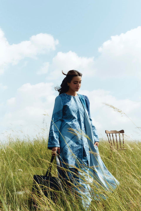 Zara_Shahjahan - COCO WINTER COLLECTION'24 BY ZARA SHAHJAHAN 3 PIECE UNSTITCHED WINTER COLLECTION - aubranz.com