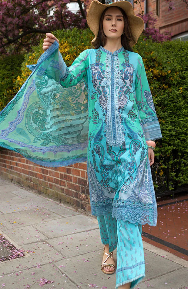 Sobia_Nazir - Sobia Nazir Basic Lawn'25 Printed Lawn Suits Unstitched 3 Piece - Summer Collection - aubranz.com