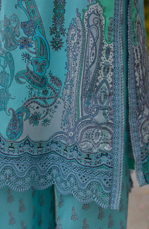 Sobia_Nazir - Sobia Nazir Basic Lawn'25 Printed Lawn Suits Unstitched 3 Piece - Summer Collection - aubranz.com