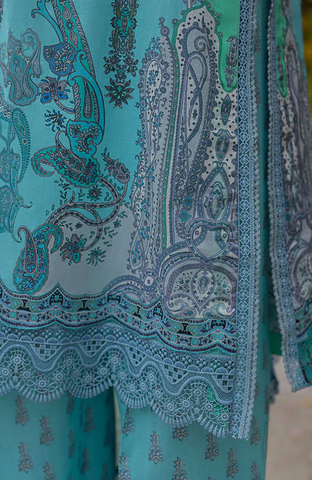Sobia_Nazir - Sobia Nazir Basic Lawn'25 Printed Lawn Suits Unstitched 3 Piece - Summer Collection - aubranz.com