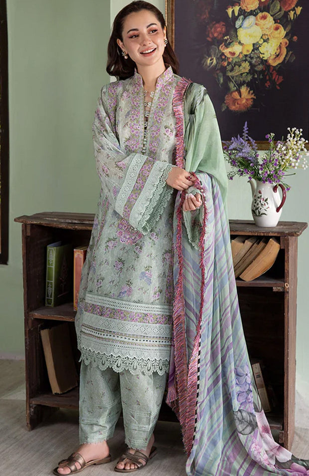 Sobia_Nazir - Sobia Nazir Vital'25 Vol 2 Embroidered Lawn Suits Unstitched 3 Piece - Summer Collection - aubranz.com
