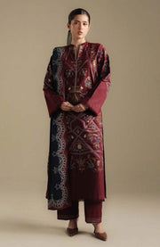 Zara_Shahjahan - COCO WINTER'25 BY ZARA SHAHJAHAN EMBROIDERED KHADDAR SUITS UNSTITCHED 3 PIECE - WINTER COLLECTION - aubranz.com