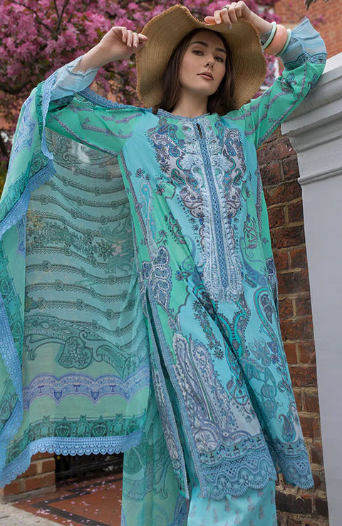 Sobia_Nazir - Sobia Nazir Basic Lawn'25 Printed Lawn Suits Unstitched 3 Piece - Summer Collection - aubranz.com