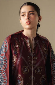 Zara_Shahjahan - COCO WINTER'25 BY ZARA SHAHJAHAN EMBROIDERED KHADDAR SUITS UNSTITCHED 3 PIECE - WINTER COLLECTION - aubranz.com