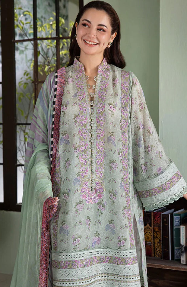 Sobia_Nazir - Sobia Nazir Vital'25 Vol 2 Embroidered Lawn Suits Unstitched 3 Piece - Summer Collection - aubranz.com
