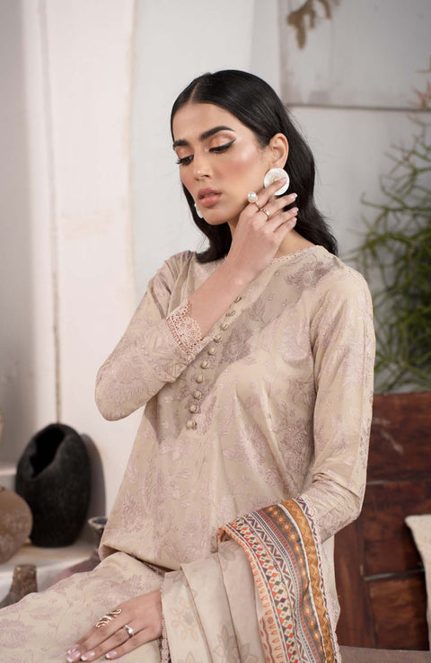 Zarif - Eid lawn By Zarif Lawn Suit Unstitched 3 Piece ZEFED24L 08 Divah - Summer Collection - aubranz.com