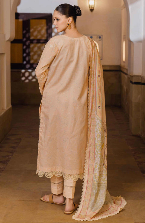 Abyaan - SHEZLIN CHIKANKARI LAWN'24 BY AABYAAN - aubranz.com