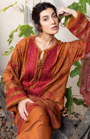 Sobia_Nazir - FALL EDIT COLLECTION'24 BY SOBIA NAZIR 3 PIECE UNSTITCHED WINTER - aubranz.com