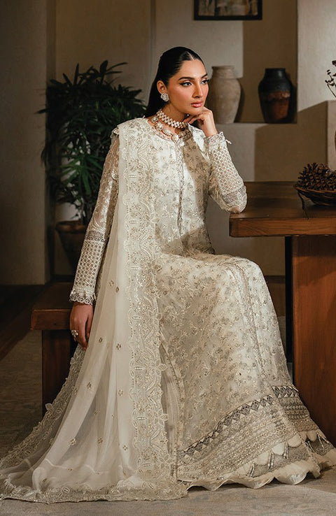 Xenia - Niran by Xenia Embroidered Chiffon Suits Unstitched 3 Piece - Formals Collection - aubranz.com