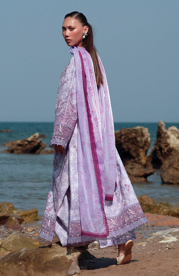 Afrozeh - Summer Together Lawn'25 by Afrozeh Embroidered Suits Unstitched 3 Piece - Summer Collection - aubranz.com