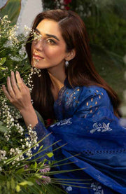 Sobia_Nazir - Sobia Nazir Luxury Lawn'25 Embroidered Suits Unstitched 3 Piece - Summer Collection - aubranz.com