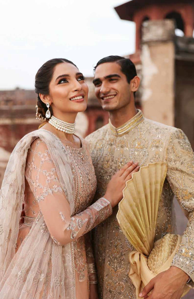 Flossie - Mehak Formals'24 By Flossia Unstitched 3 Piece Wedding formal Collection - aubranz.com