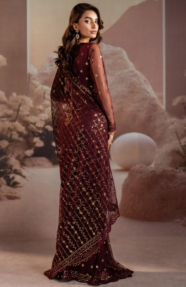 Zarif - Formals By Zarif Unstitched Suit 3 Piece Wedding formal collection - aubranz.com