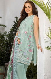 Sobia_Nazir - Sobia Nazir Vital Lawn'25 Embroidered Suits Unstitched 3 Piece - Summer Collection - aubranz.com
