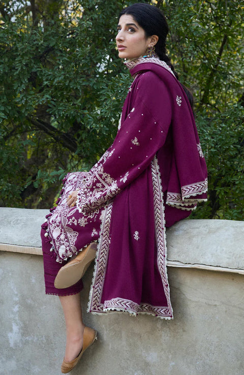 Zaha - ZAHA WINTER COLLECTION'24 EMBROIDERED SUITS UNSTITCHED 3 PIECE- WINTER COLLECTION' - aubranz.com