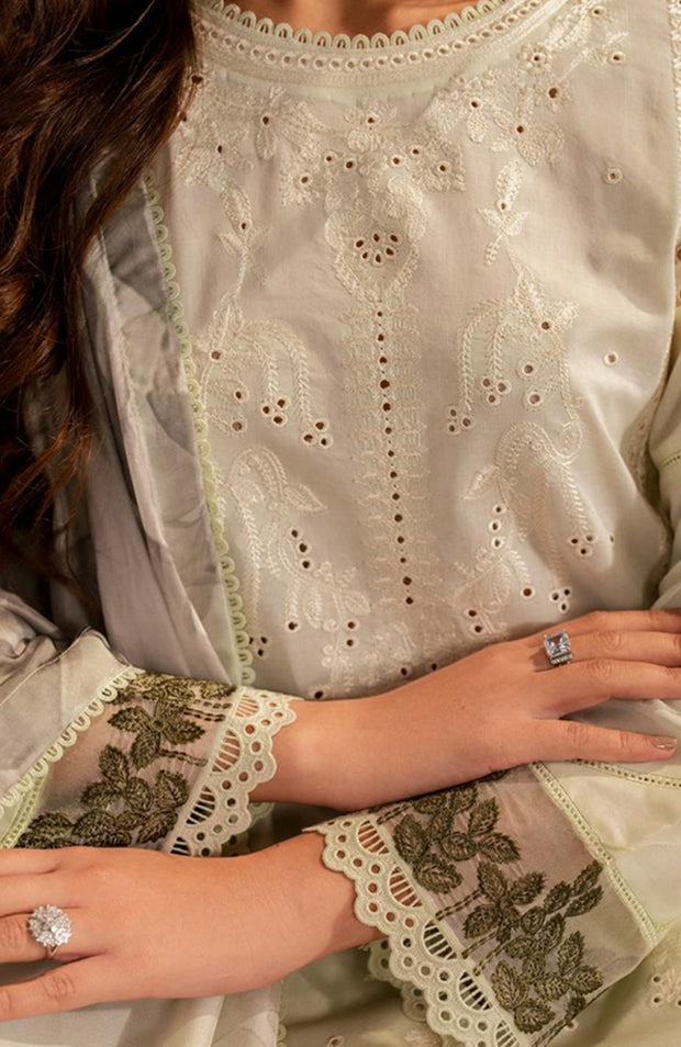 Zarif - Zarif Lawn'25 Embroidered Suits Unstitched 3 Piece - Summer Collection - aubranz.com