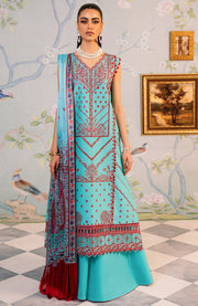 Binilyas - La'Hira Spring Summer By Bin Ilyas Lawn Collection'24 Unstitched 3 Piece Summer Collection - aubranz.com