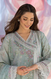 Sobia_Nazir - Sobia Nazir Luxury Lawn'25 Embroidered Suits Unstitched 3 Piece - Summer Collection - aubranz.com