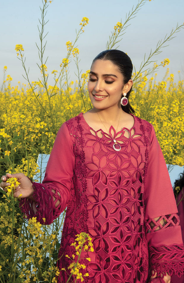 Rangrasiya - EID PREMIUM BY RANG RASIYA EMBROIDERED LAWN SUIT UNSTITCHED 3 PIECE LAWN COLLECTION - aubranz.com
