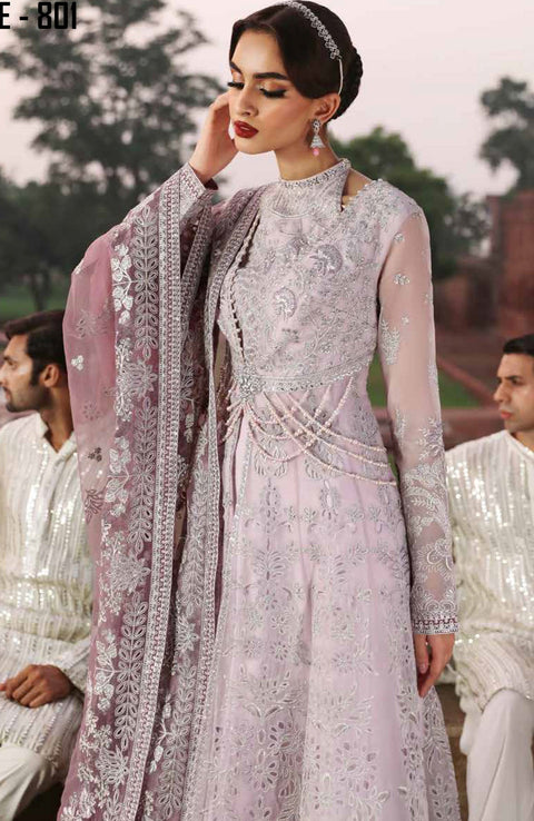 Flossie - Mehak Formals'24 By Flossia Unstitched 3 Piece Wedding formal Collection - aubranz.com