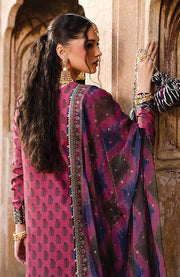 Xenia - Rumi Luxe'25 By Xenia Embroidered Chiffon Suit Unstitched 3 piece - Formal Collection - aubranz.com