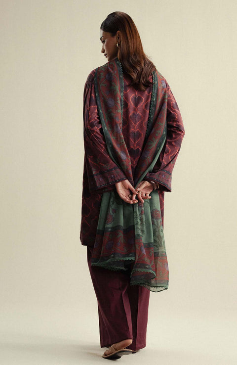 Zara_Shahjahan - Coco Prints'25 Vol-4 by Zara Shahjahan Printed Lawn Suits Unstitched 3 Piece - Summer Collection - aubranz.com