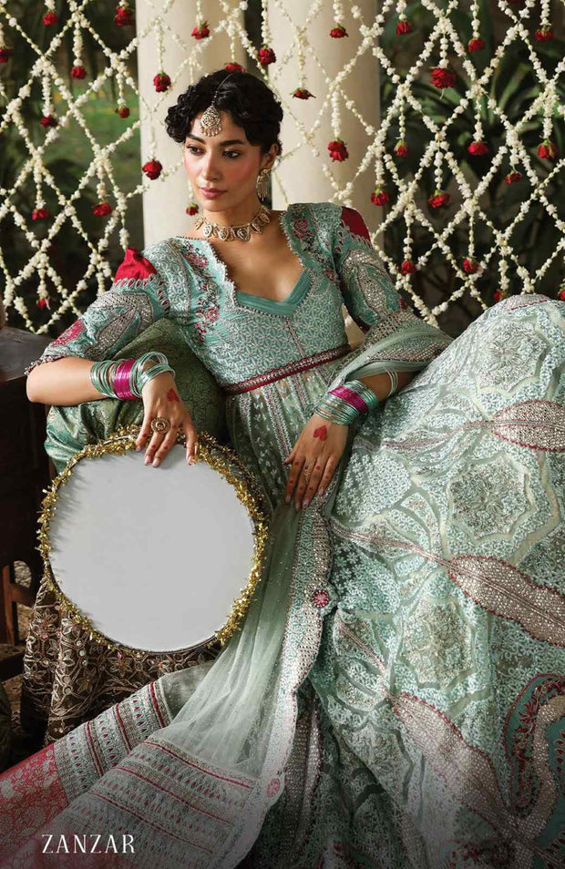 Afrozeh - SHEHNAI Formal Collection'25 by AFROZEH RAW SilK Embroidered Suits Unstitched 3 Piece - Formal  Collection - aubranz.com