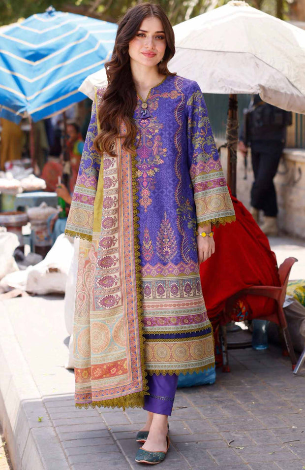 Noor e Nazakat Asim Jofa Arabic Lawn Collection 2024 SKU#56