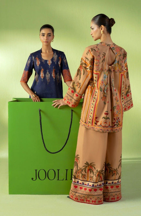 Saira_Rizwan - Joolie Prints Collecetion'25 By Saira Rizwan Printed Lawn Suit Unstitched 3 Piece - Summer Collection - aubranz.com