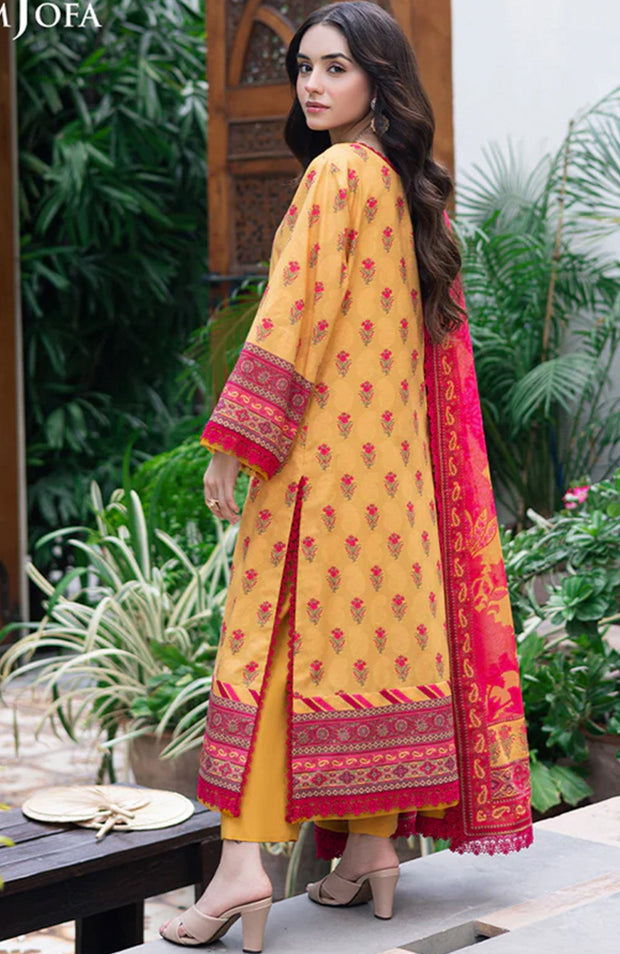 Asimjofa - Asim Jofa Lawn'25 Printed Suits Unstitched 3 Piece - Summer Collection - aubranz.com