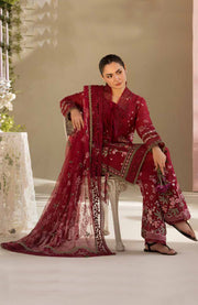 Sobia_Nazir - Sobia Nazir Luxury Lawn'25 Embroidered Suits Unstitched 3 Piece - Summer Collection - aubranz.com