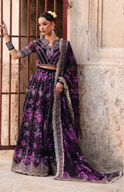 Xenia - Rumi Luxe'25 By Xenia Embroidered Chiffon Suit Unstitched 3 piece - Formal Collection - aubranz.com