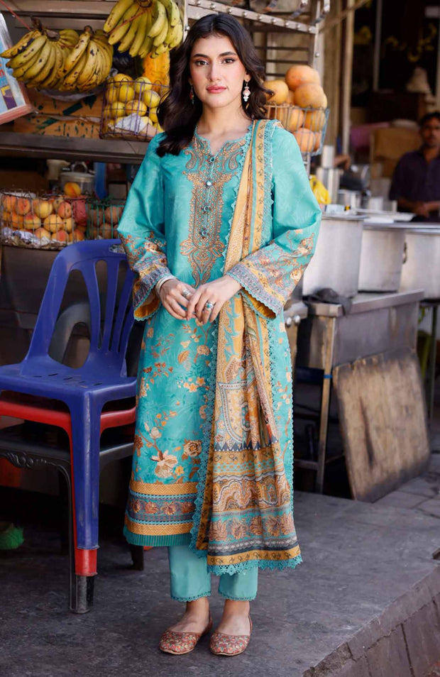 Narmahat e Afza Asim Jofa Arabic Lawn Collection 2024 SKU#57